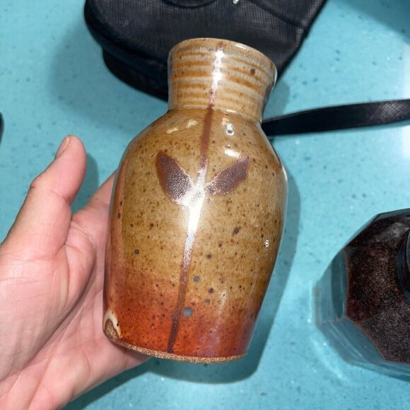 Pottery Vases Set of 3 Handmade Vermont - Picture 6 of 8